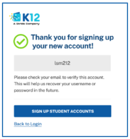 Configurar las cuentas de la escuela en línea (OLS) - Paso 4